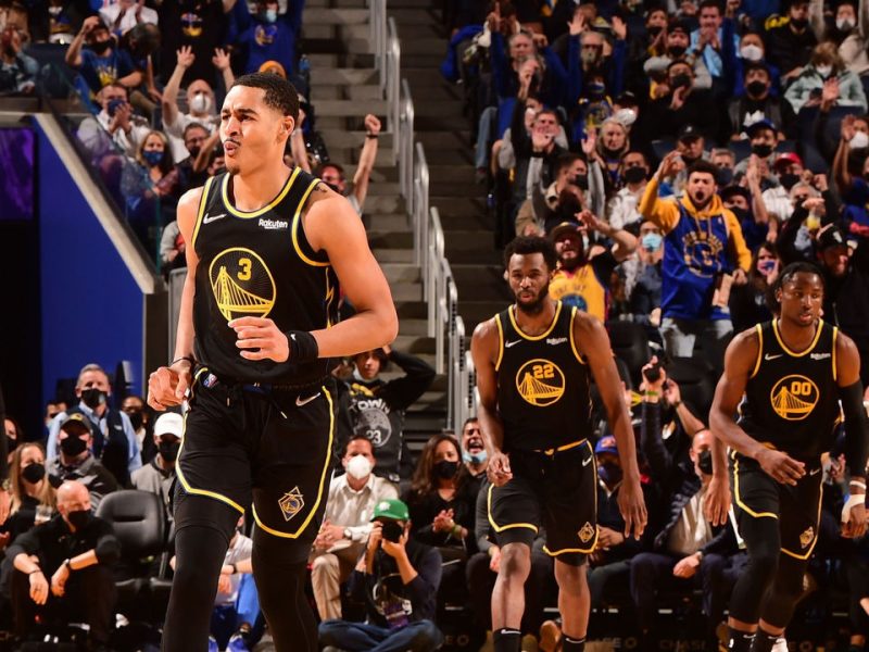 Poole Scores Warriors Hold off Jazz